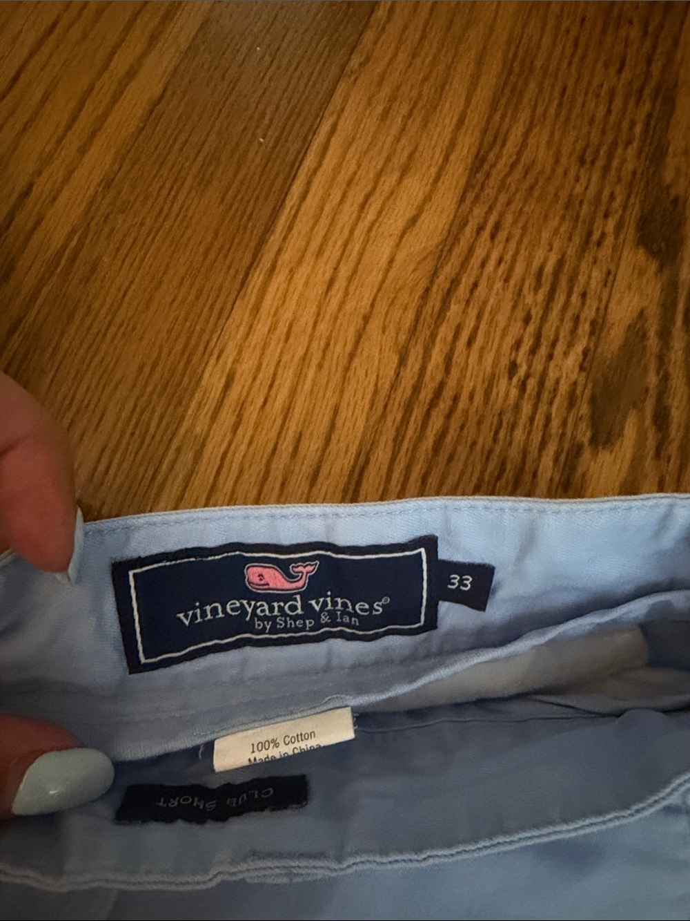 Vineyard Vines Light Blue Men’s Chino Shorts - Picture 2 of 3
